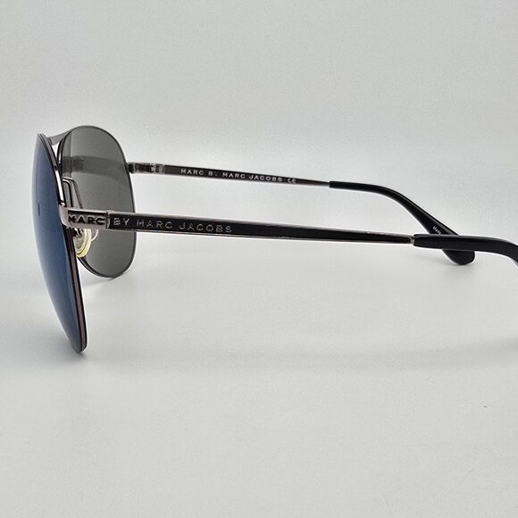 Marc by Marc Jacobs MMJ244/S Gunmetal Frame Blue Mirror Lens Aviator Sunglasses main image 7